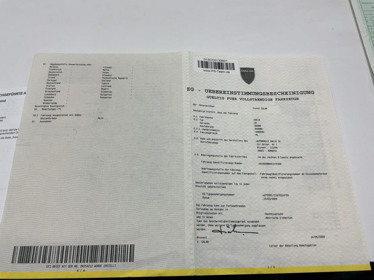 Dacia Sandero d'occasion