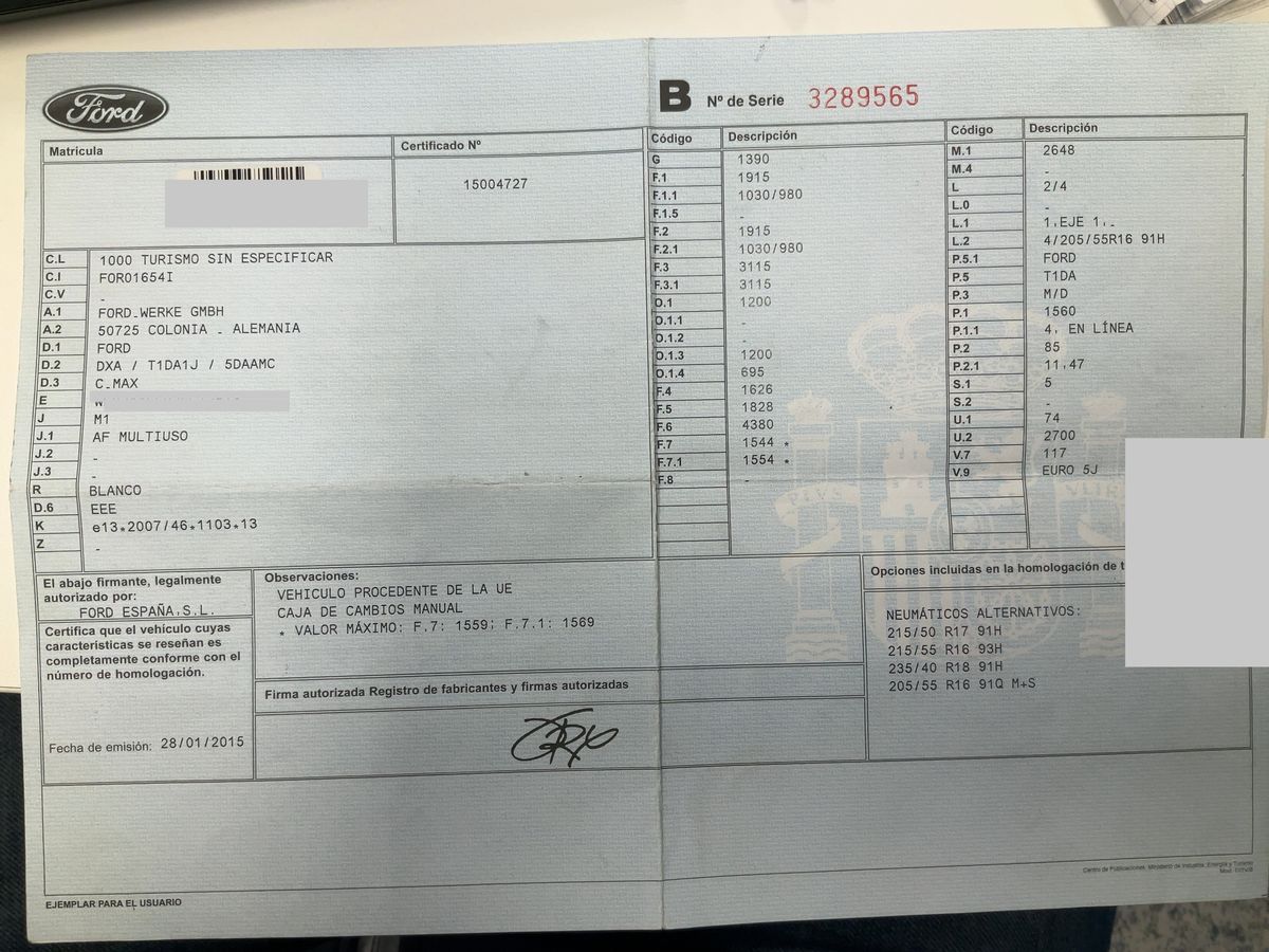 Ford C-Max d'occasion