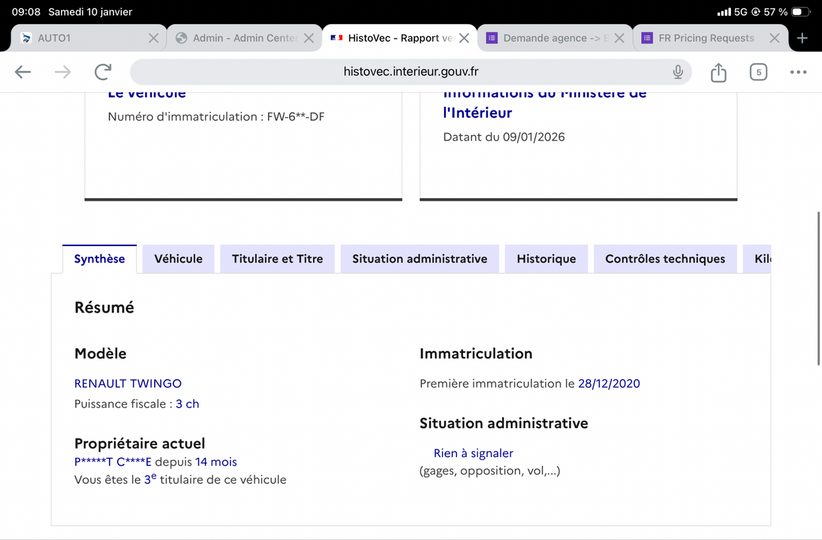 Renault Twingo d'occasion