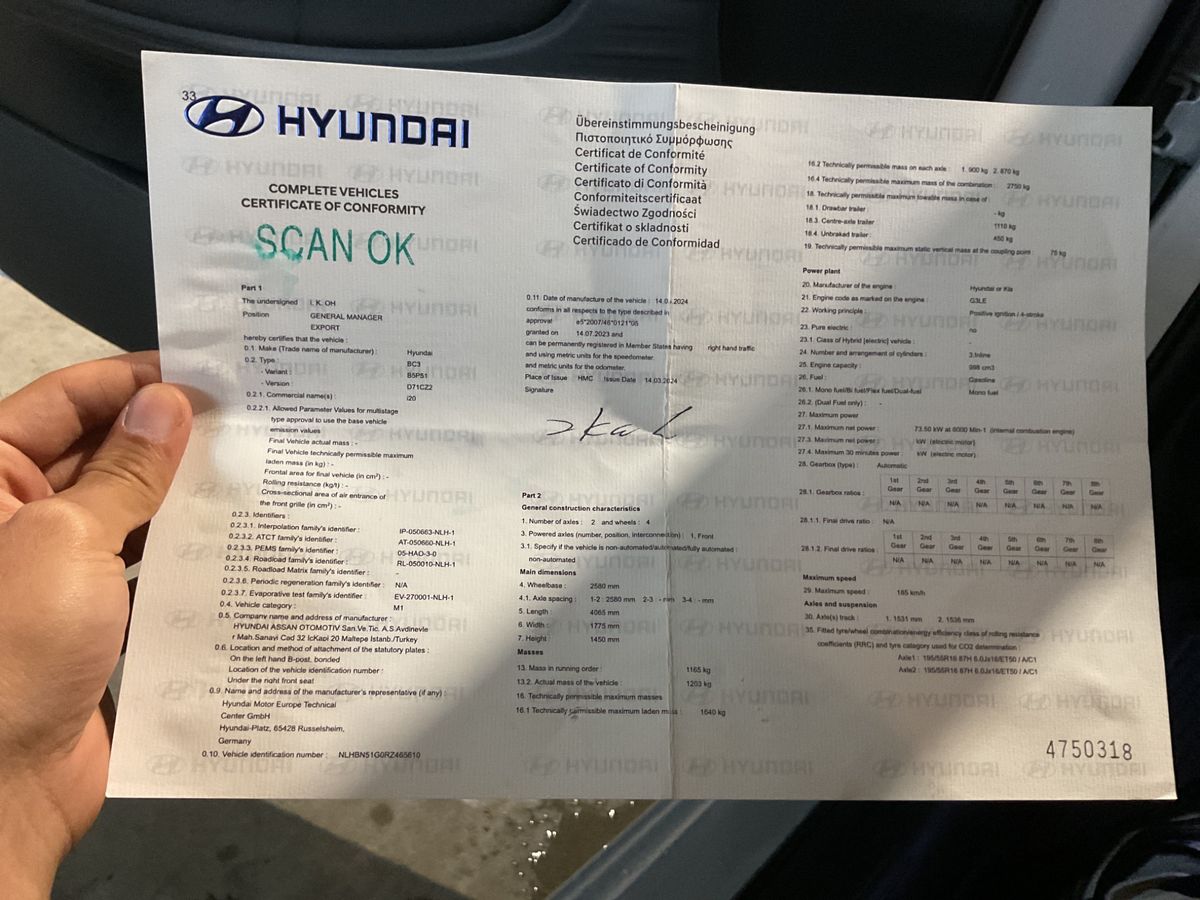 Hyundai i20 d'occasion