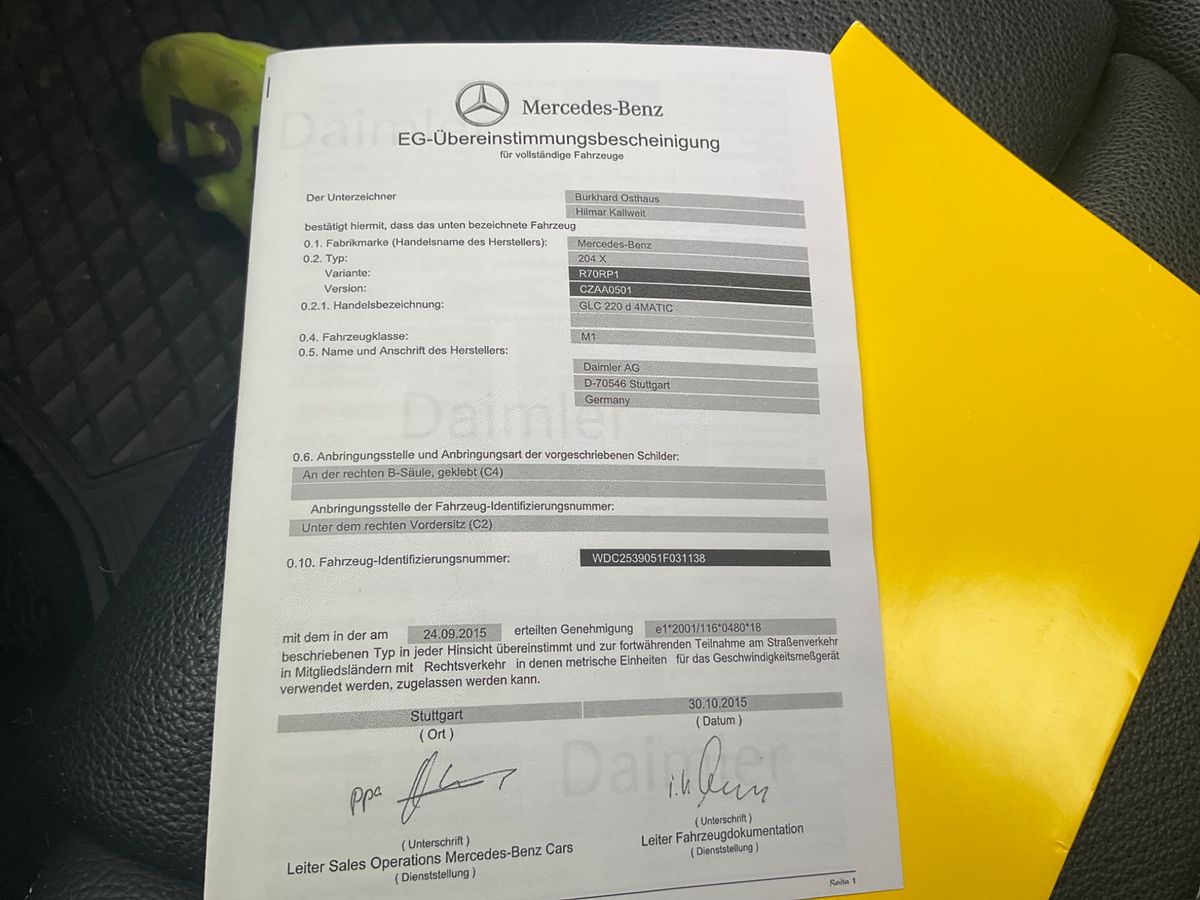 Mercedes-Benz GLC-Klasse d'occasion