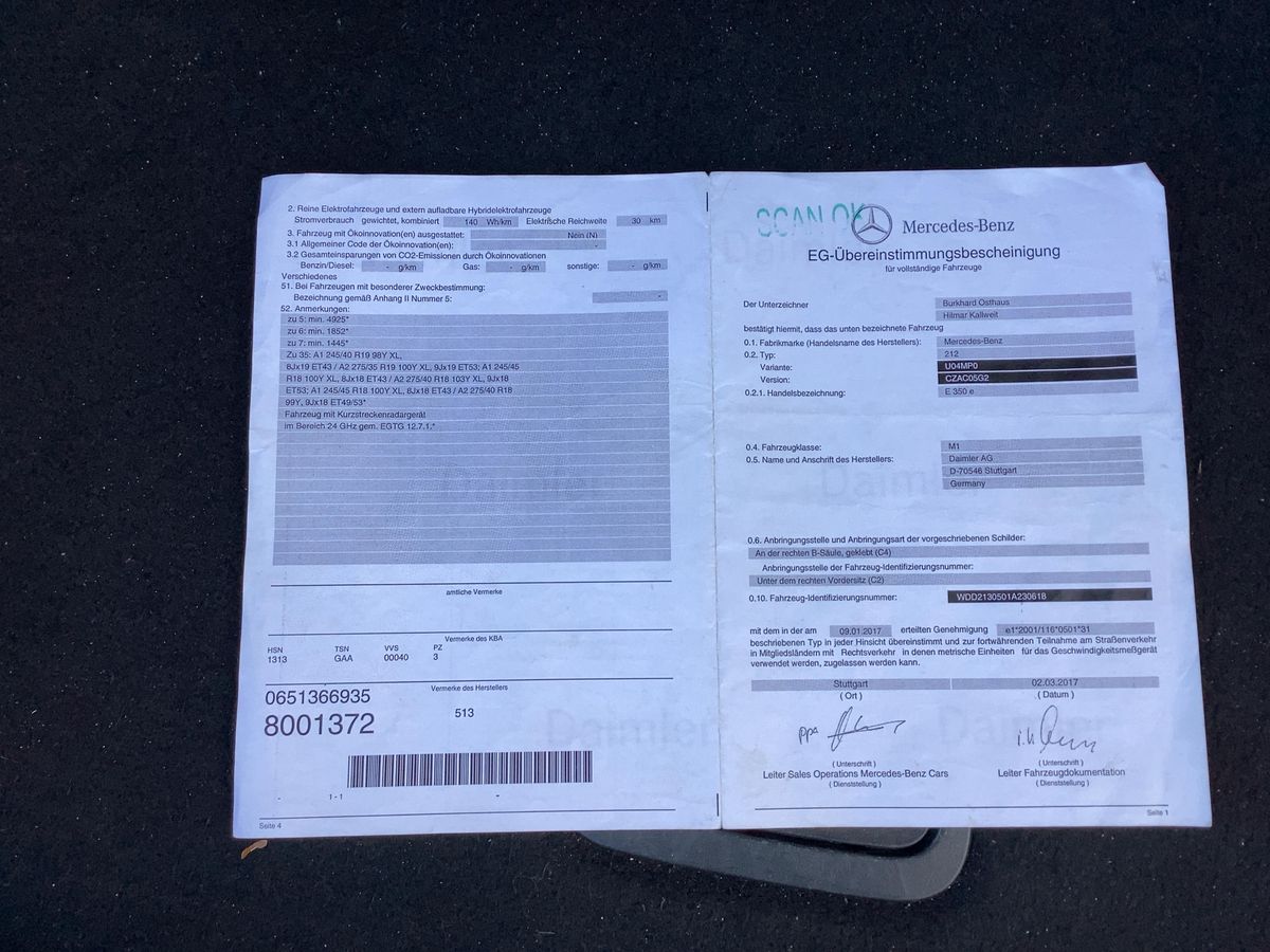 Mercedes-Benz E-Klasse d'occasion