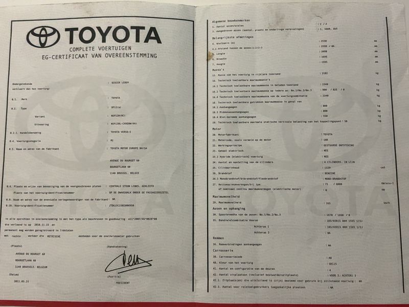 Toyota Verso-S 1.33 Dual VVT-i Life — zdjęcie 16