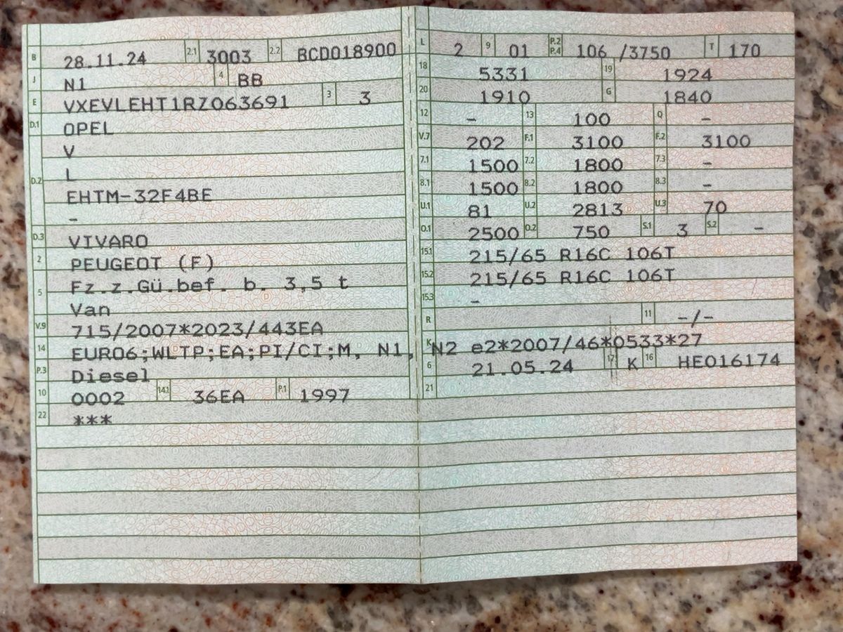 Opel Vivaro d'occasion