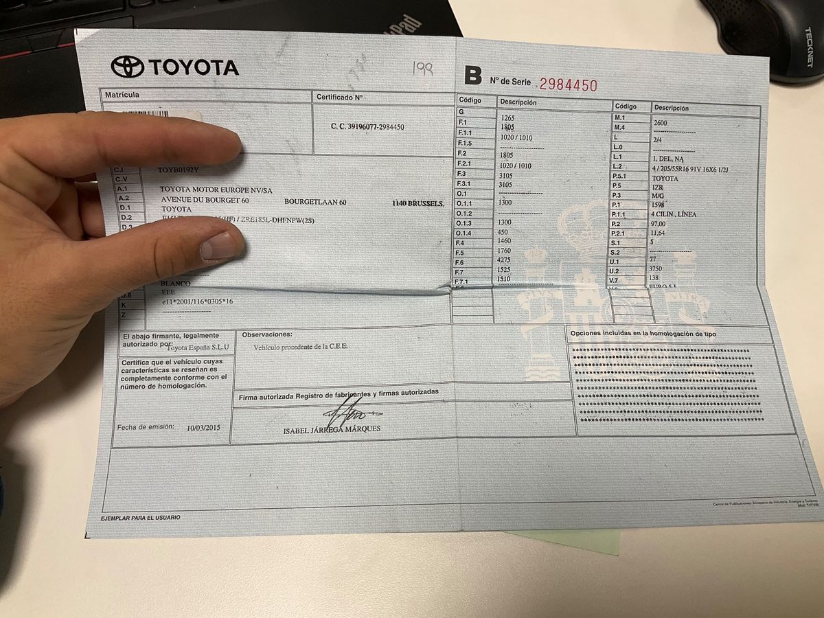 Toyota Auris d'occasion