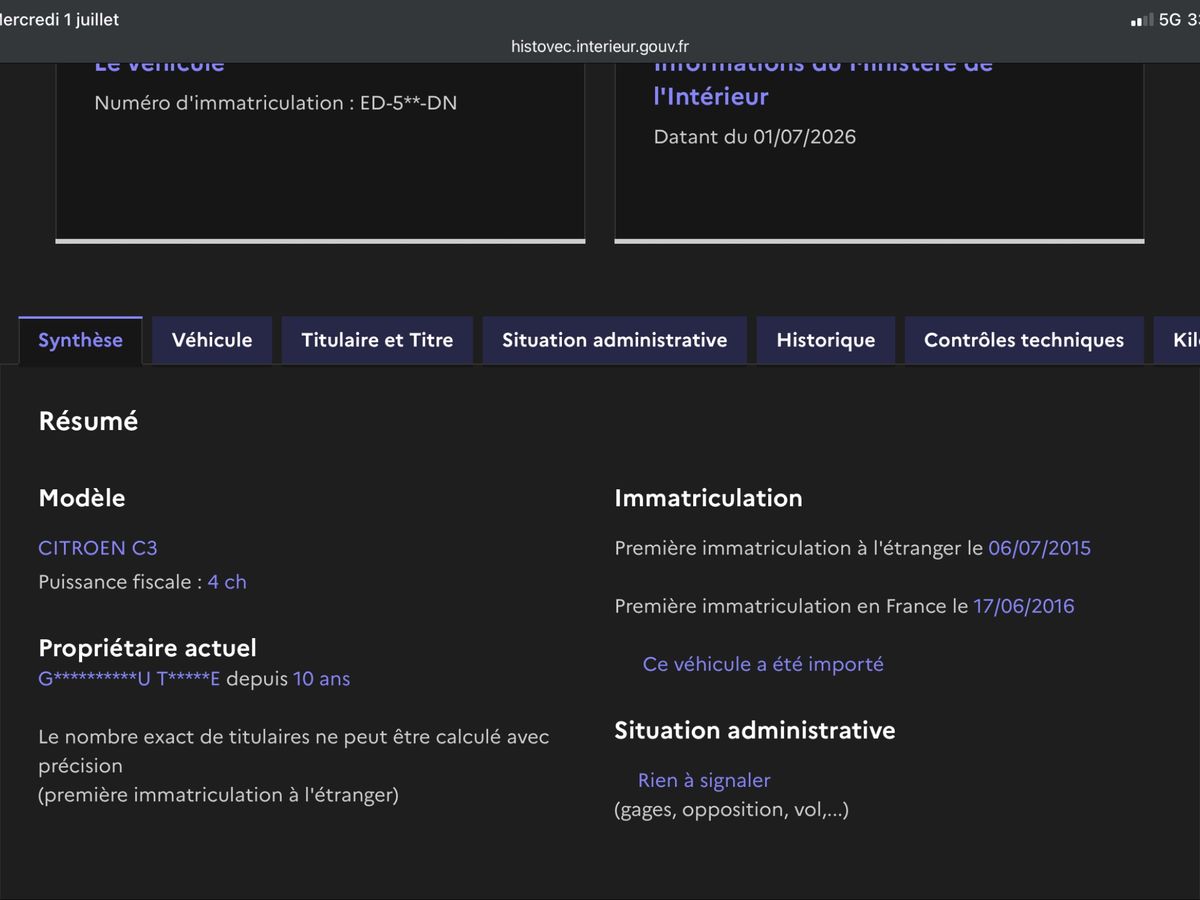 Citroen C3 d'occasion