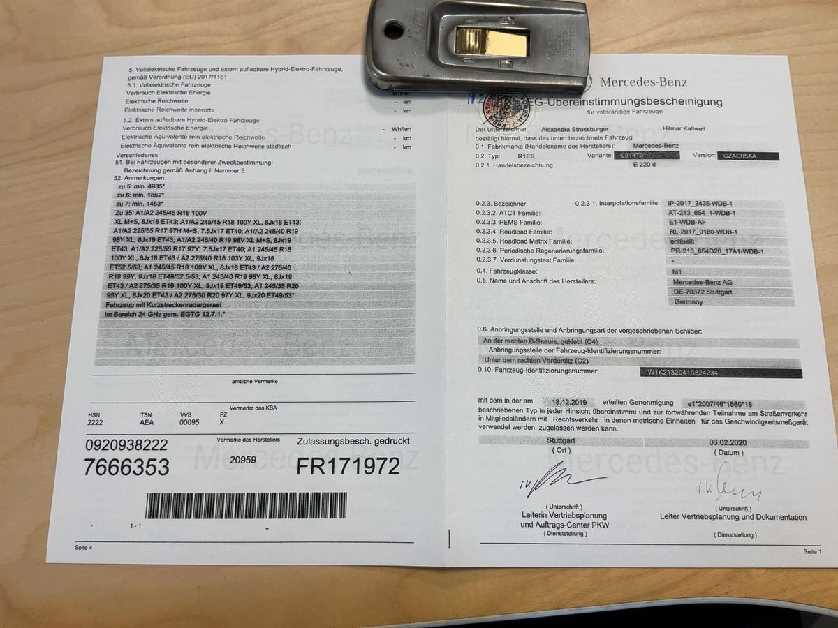 Mercedes-Benz E-Klasse d'occasion
