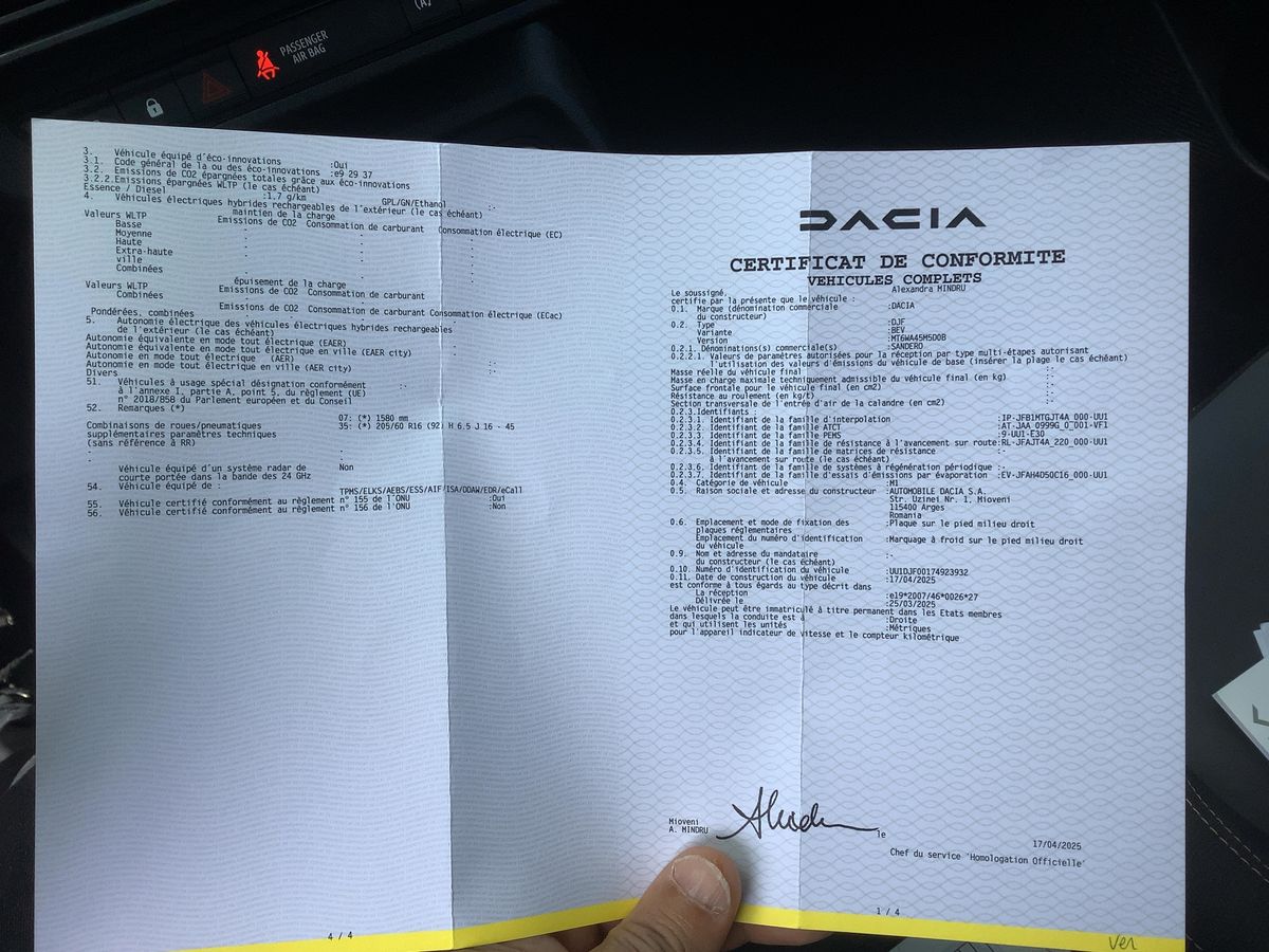 Dacia Sandero d'occasion