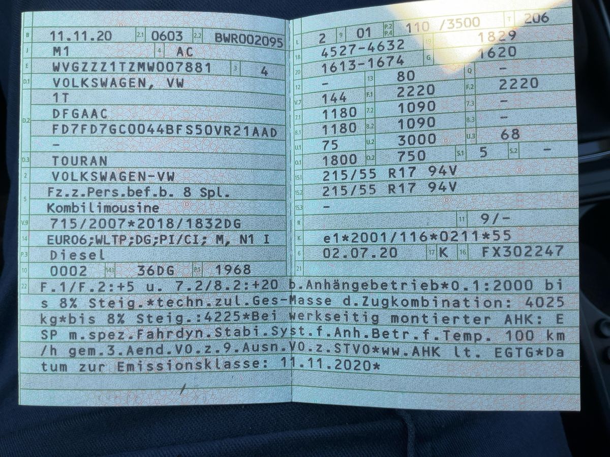 Volkswagen Touran d'occasion