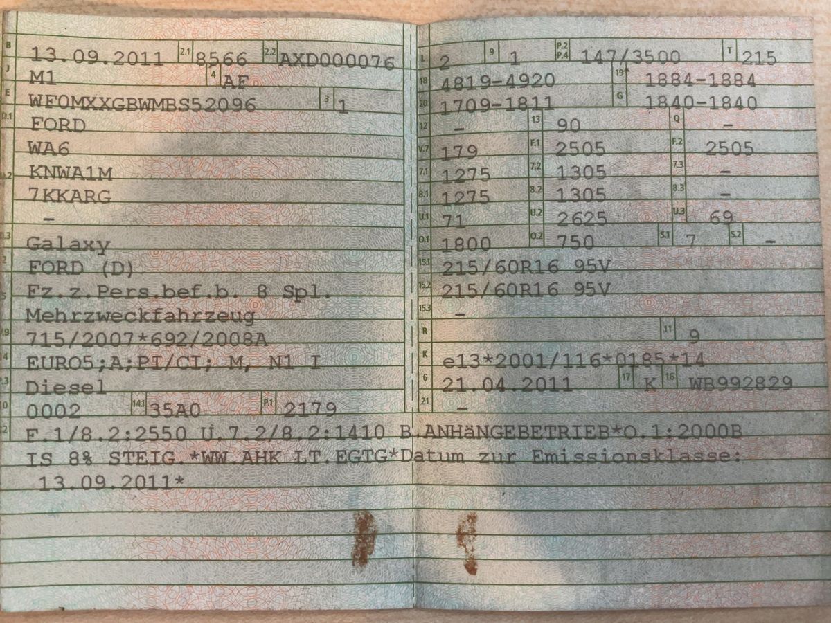 Ford Galaxy 2.2 TDCi Titanium