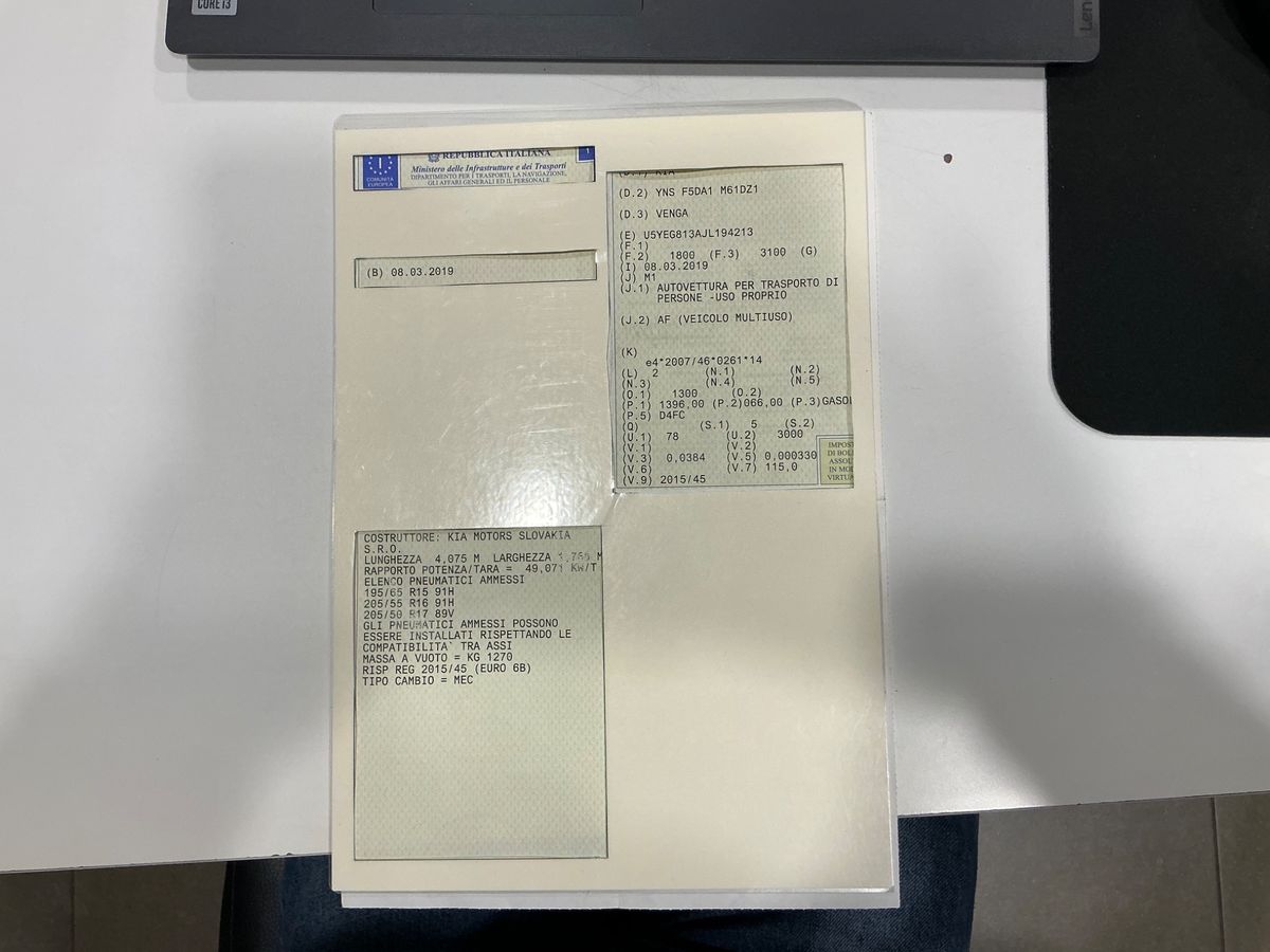 Kia Venga 1.4 CRDi Active