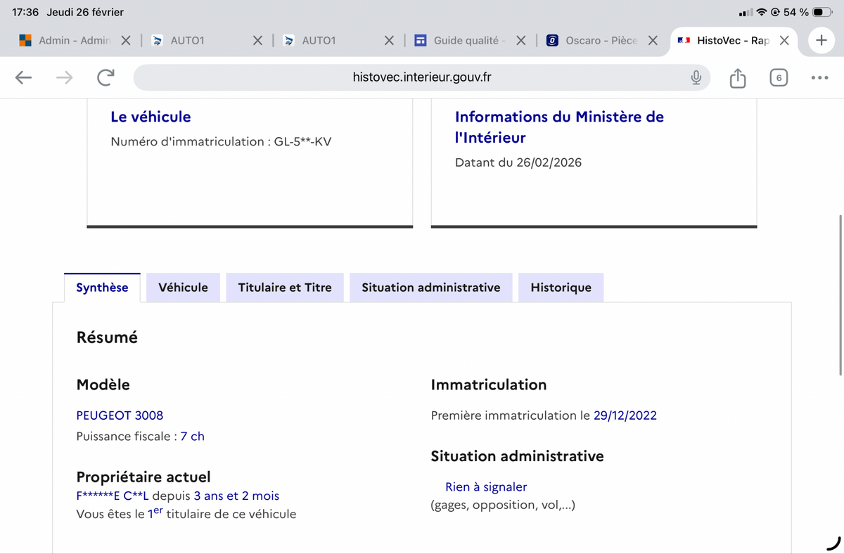 Peugeot 3008 d'occasion