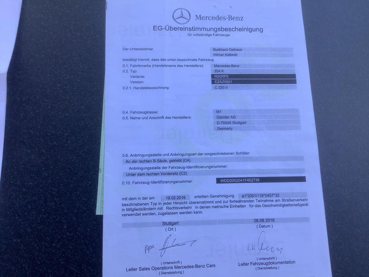 Mercedes-Benz C-Klasse d'occasion