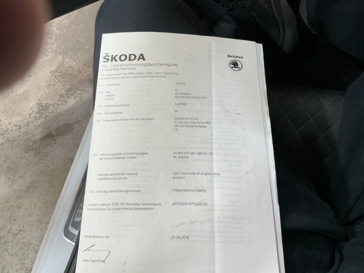 Skoda Superb d'occasion