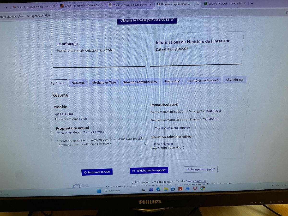 Nissan Juke d'occasion