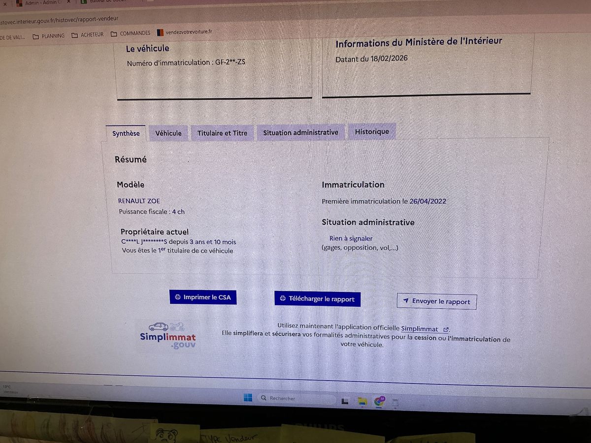 Renault Zoe d'occasion