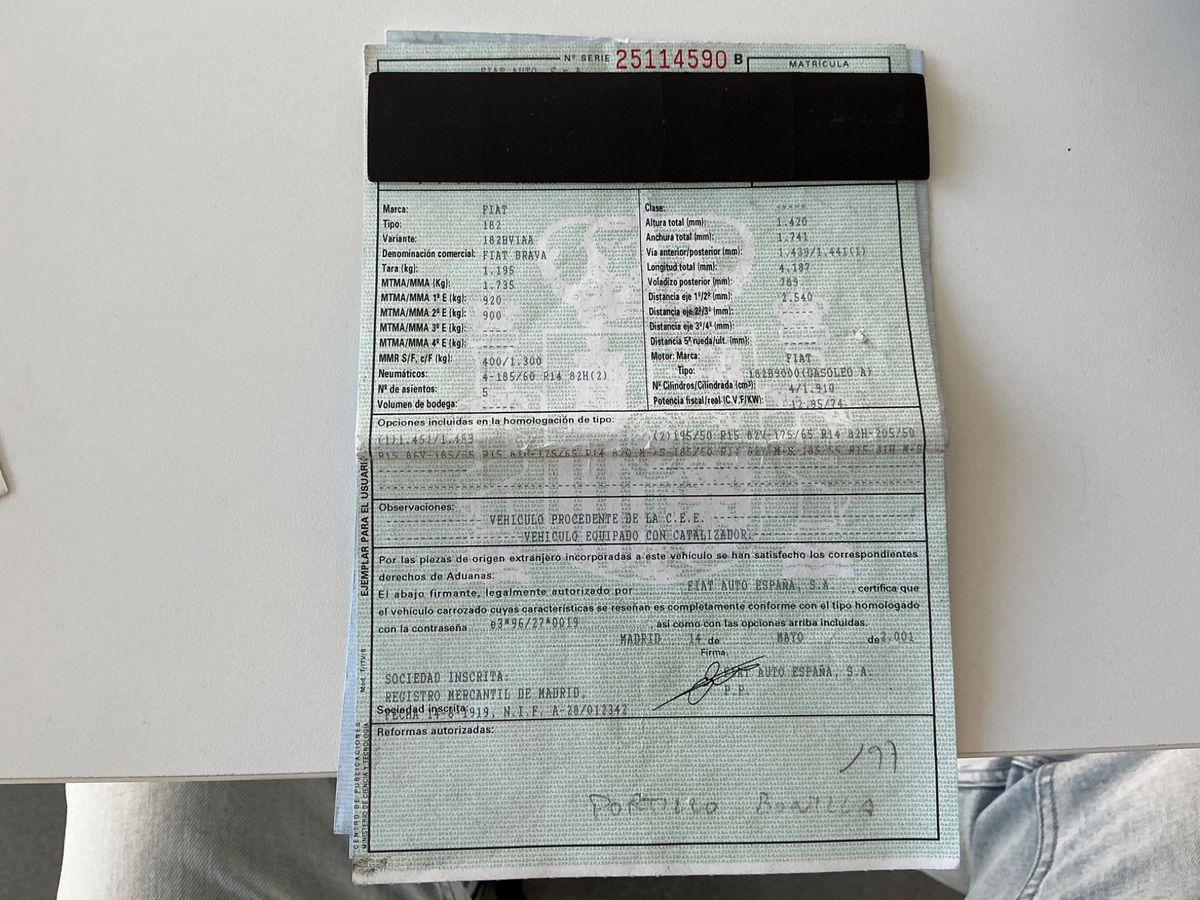 Fiat Brava 1.9 JTD 105/100 Steel