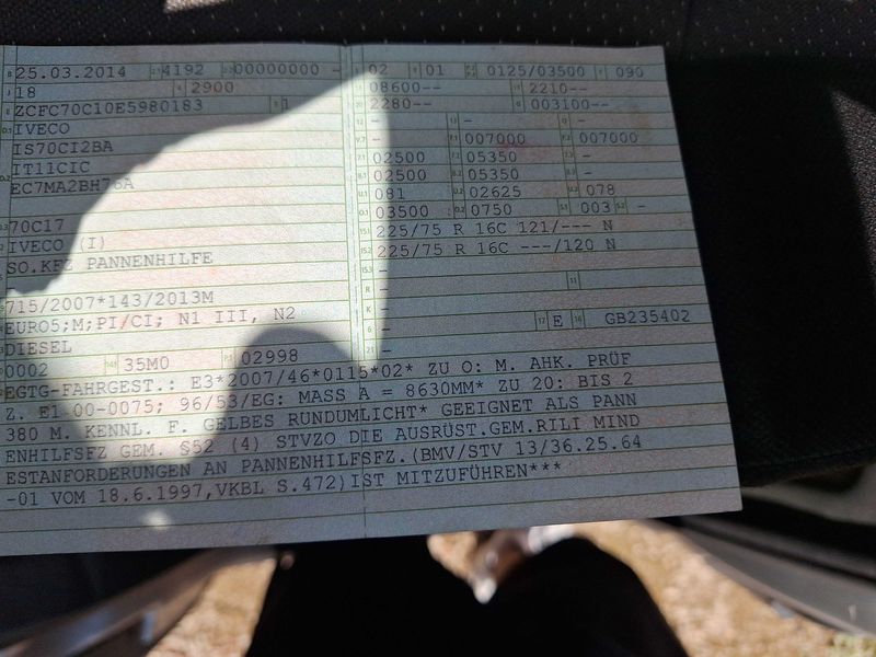 Iveco Daily 3.0 Diesel Einzelkabine 70 C Radstand 3450 — zdjęcie 15