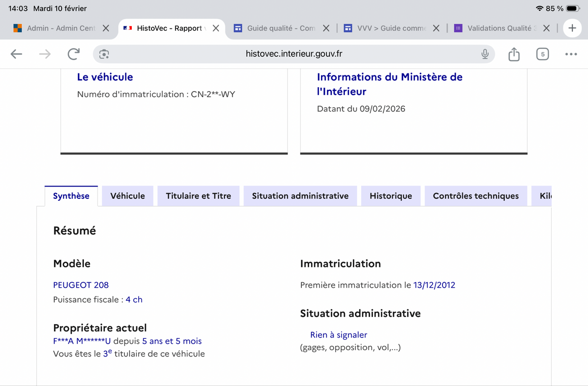 Peugeot 208 d'occasion