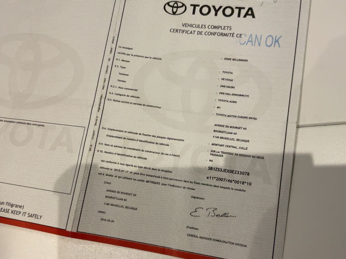Toyota Auris d'occasion