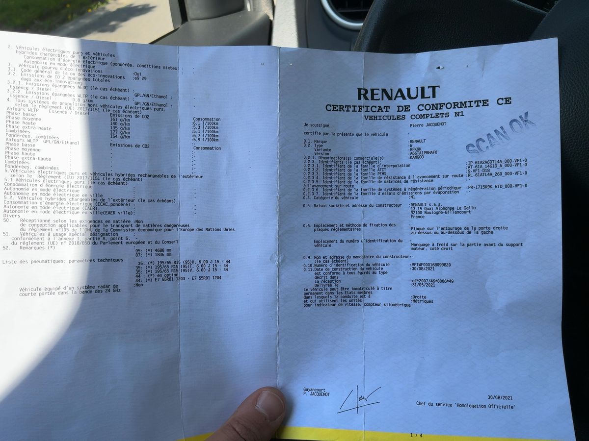 Renault Kangoo d'occasion