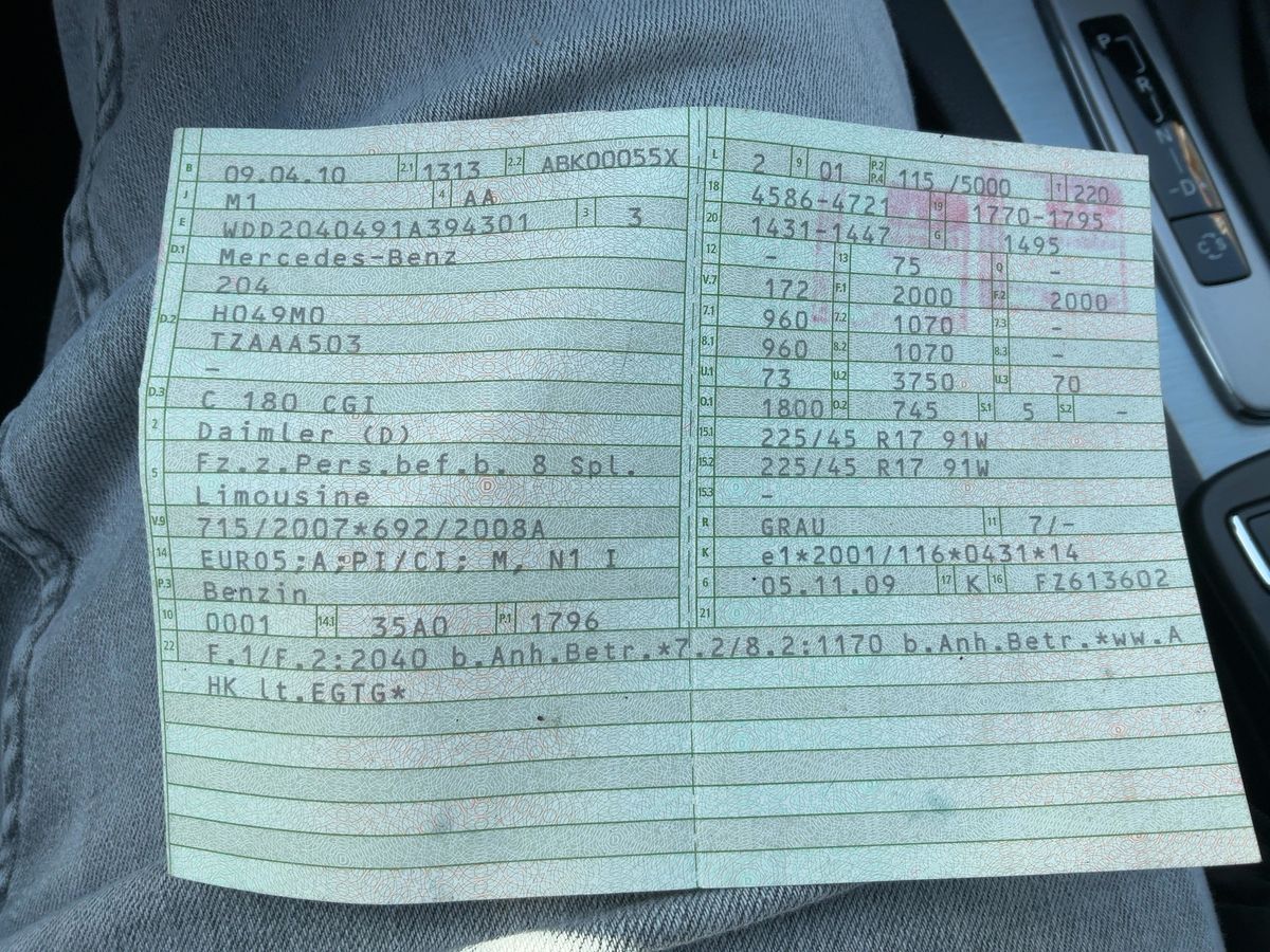 Mercedes-Benz C-Klasse d'occasion