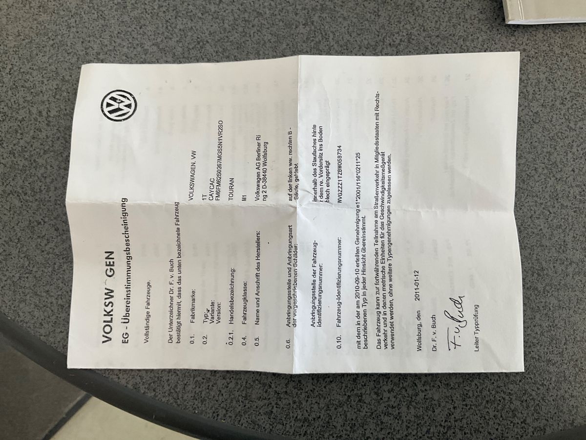 Volkswagen Touran d'occasion