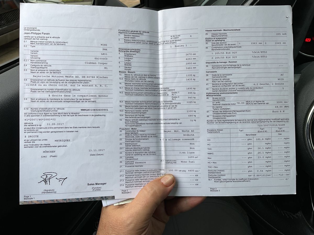 MINI Clubman d'occasion