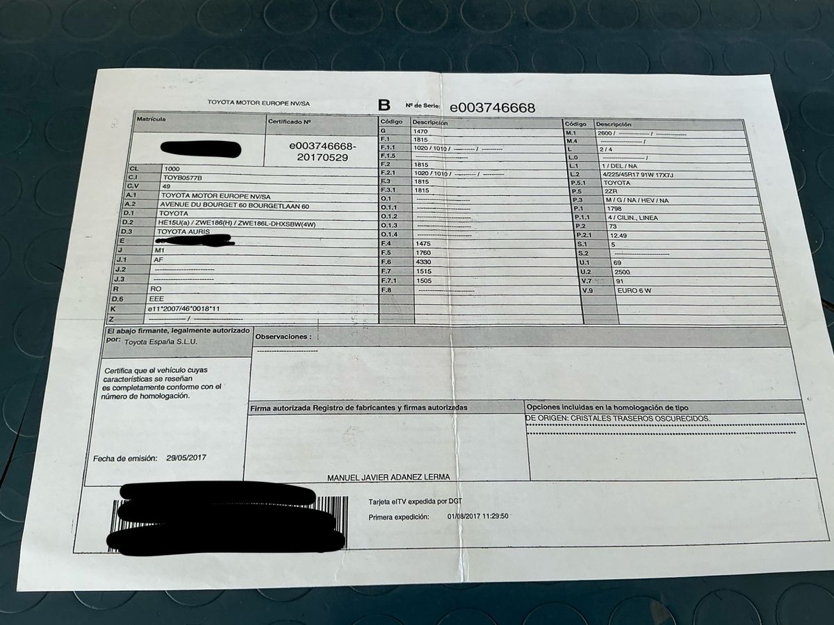 Toyota Auris d'occasion