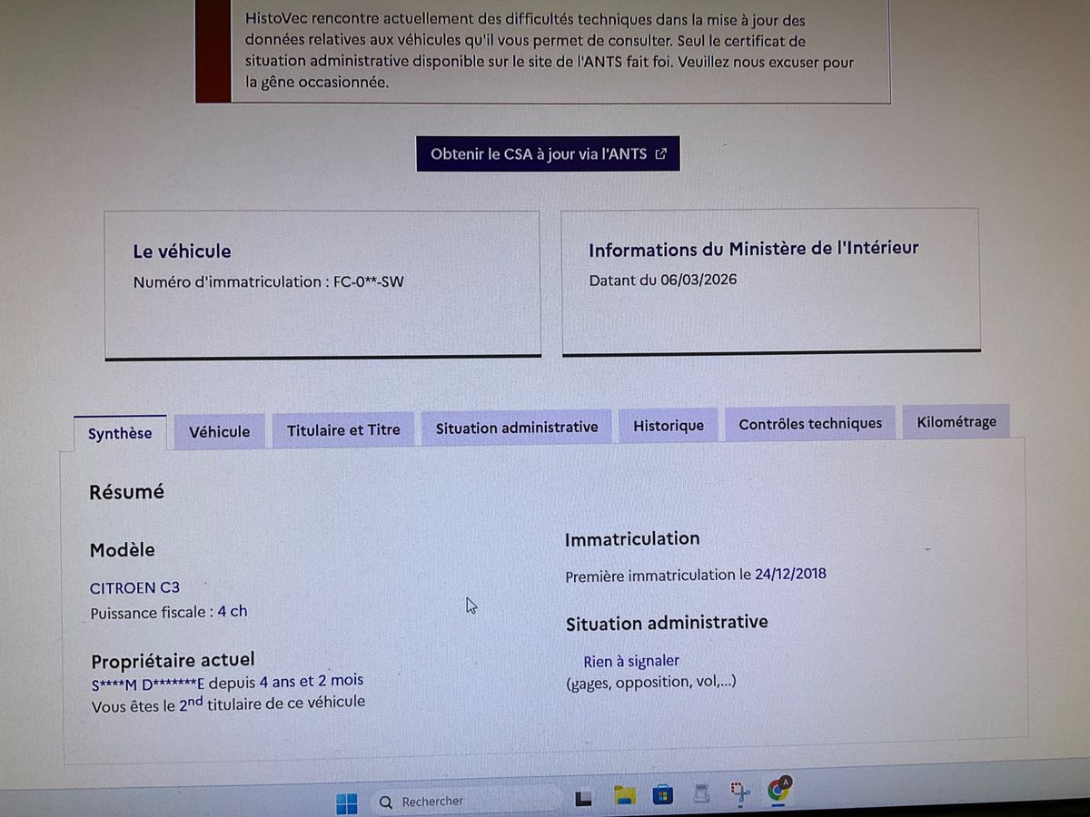 Citroen C3 d'occasion