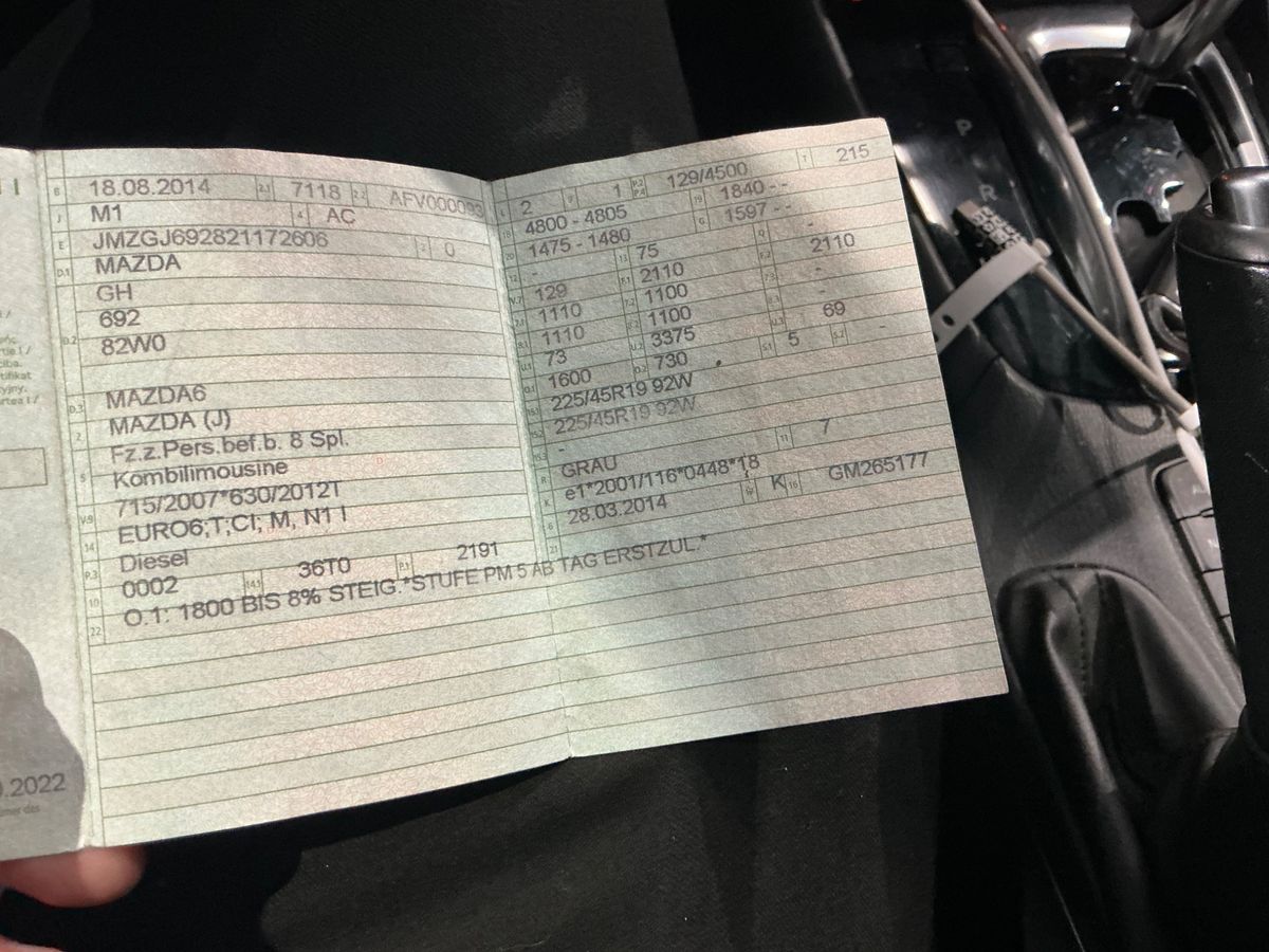 Mazda 6 2.2 Turbodiesel Sports-Line