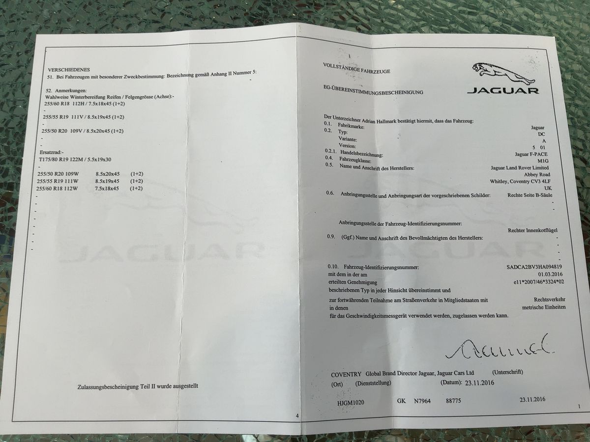 Jaguar F-Pace d'occasion
