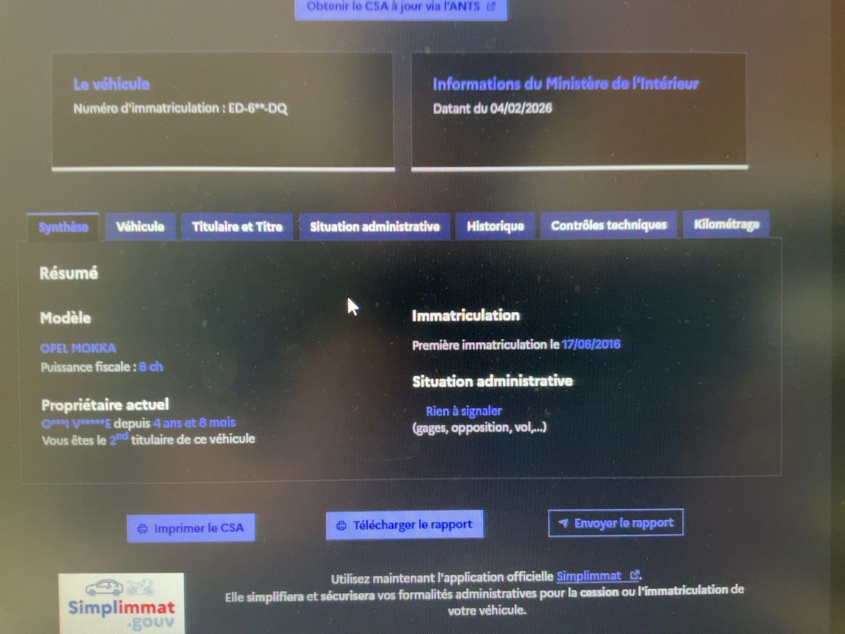 Opel Mokka d'occasion