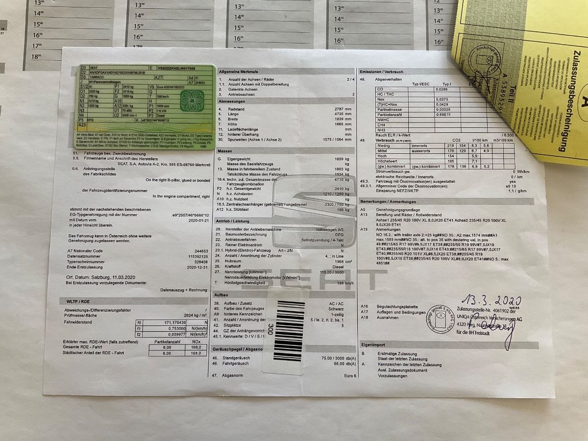 Seat Tarraco d'occasion