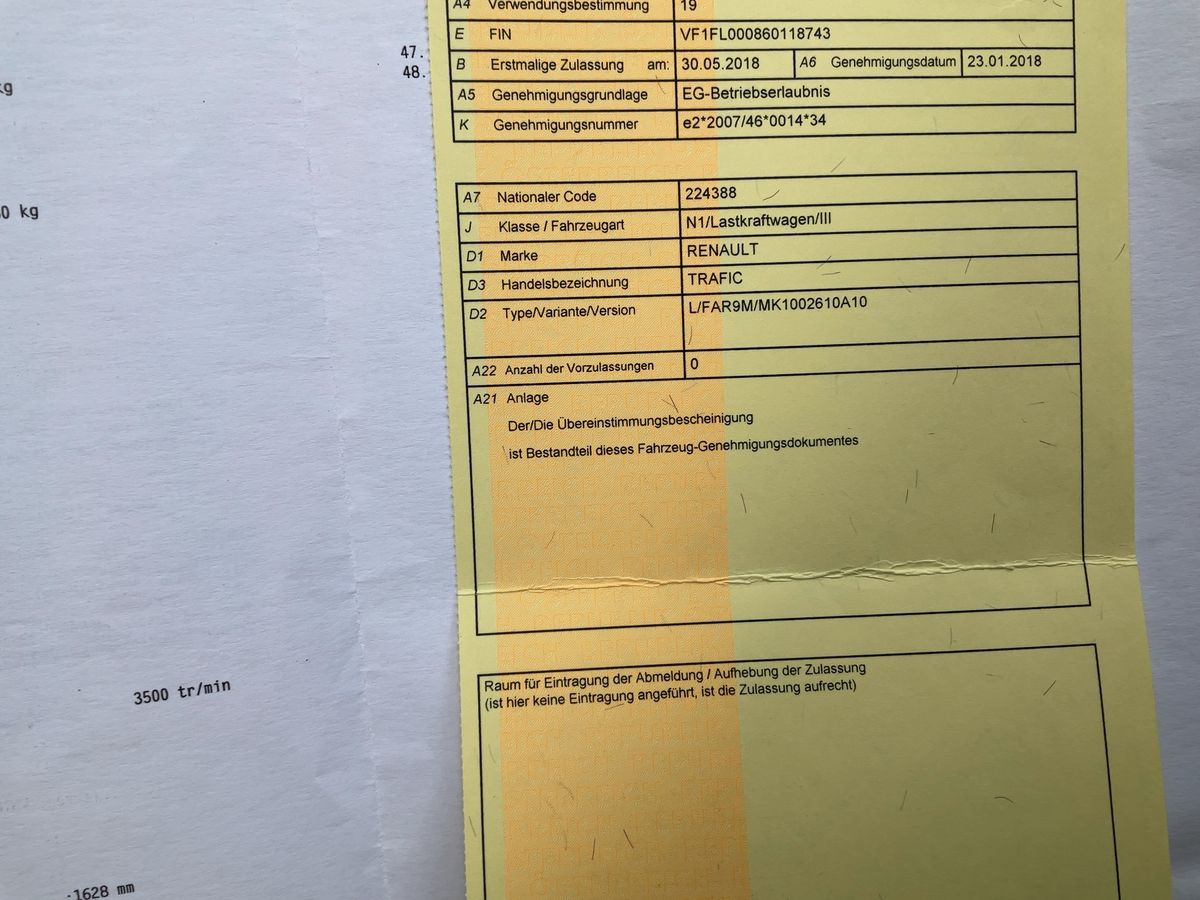 Renault Trafic 1.6 dCi L1H1 2,9t Komfort