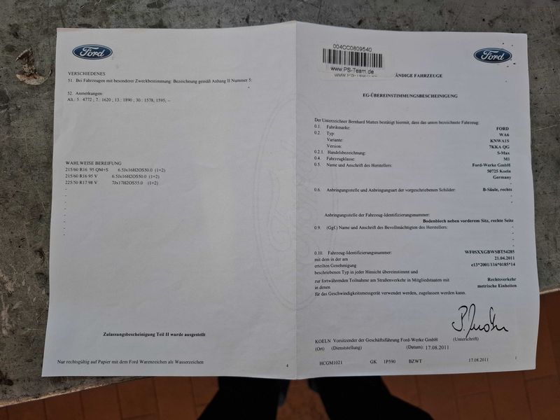 Ford S-Max 2.2 TDCi Titanium S — zdjęcie 16