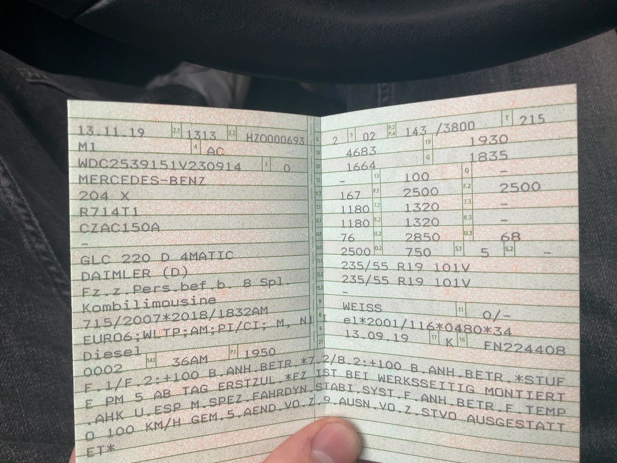 Mercedes-Benz GLC-Klasse d'occasion