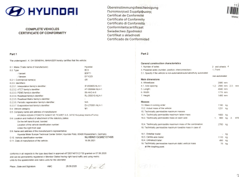 Hyundai i20 d'occasion