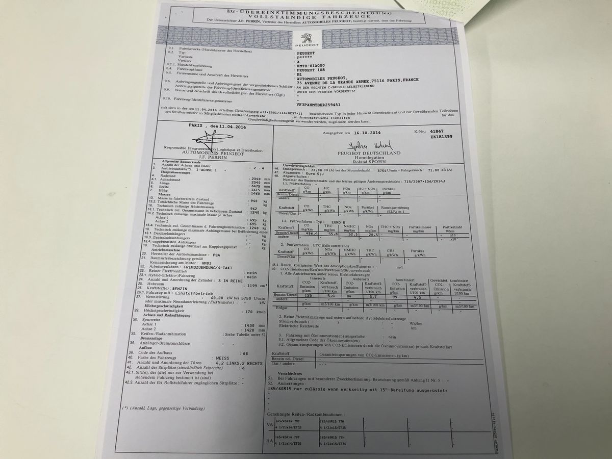 Peugeot 108 d'occasion