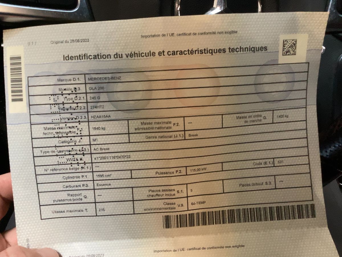 Mercedes-Benz GLA-Klasse d'occasion