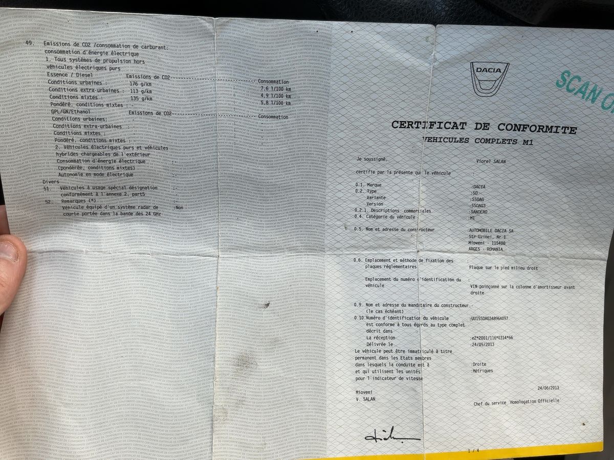 Dacia Sandero 1.2 Ambiance