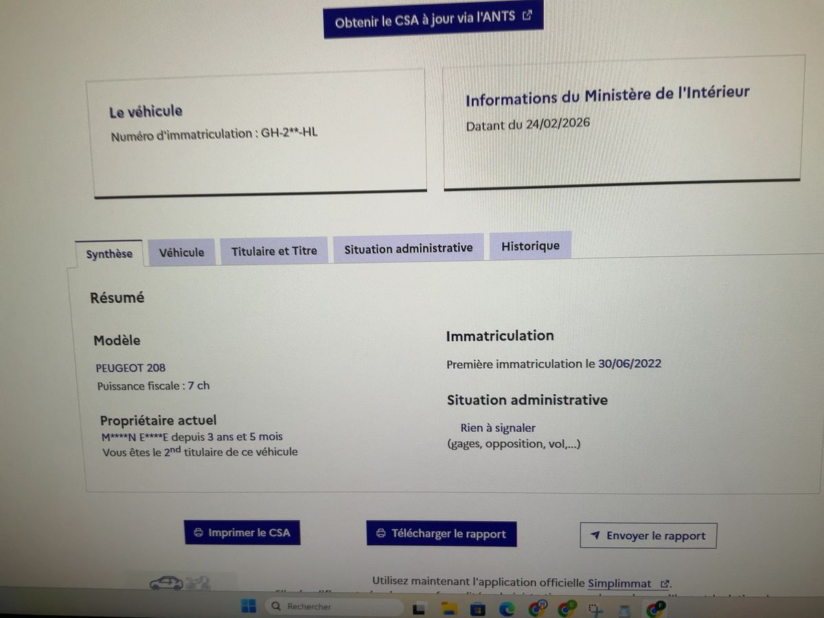 Peugeot 208 d'occasion