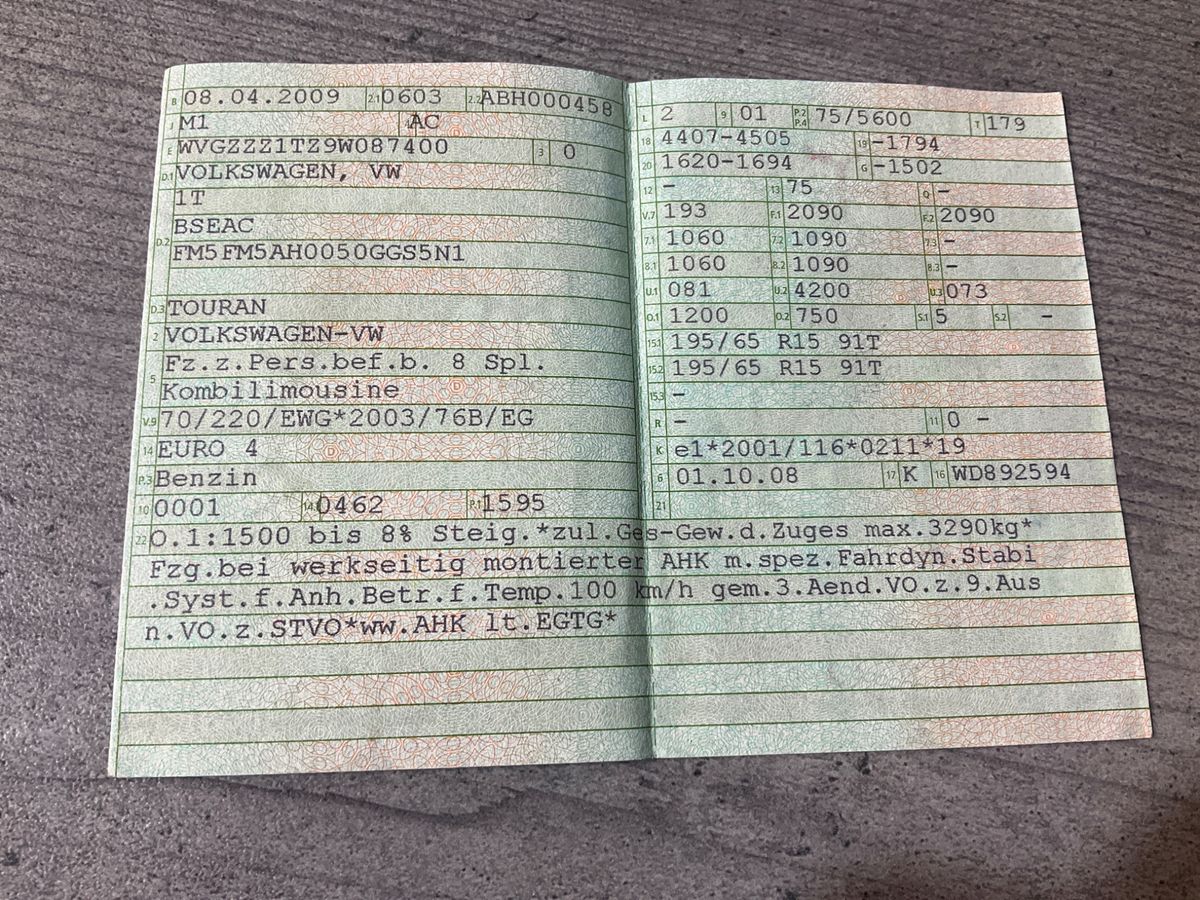 Volkswagen Touran d'occasion