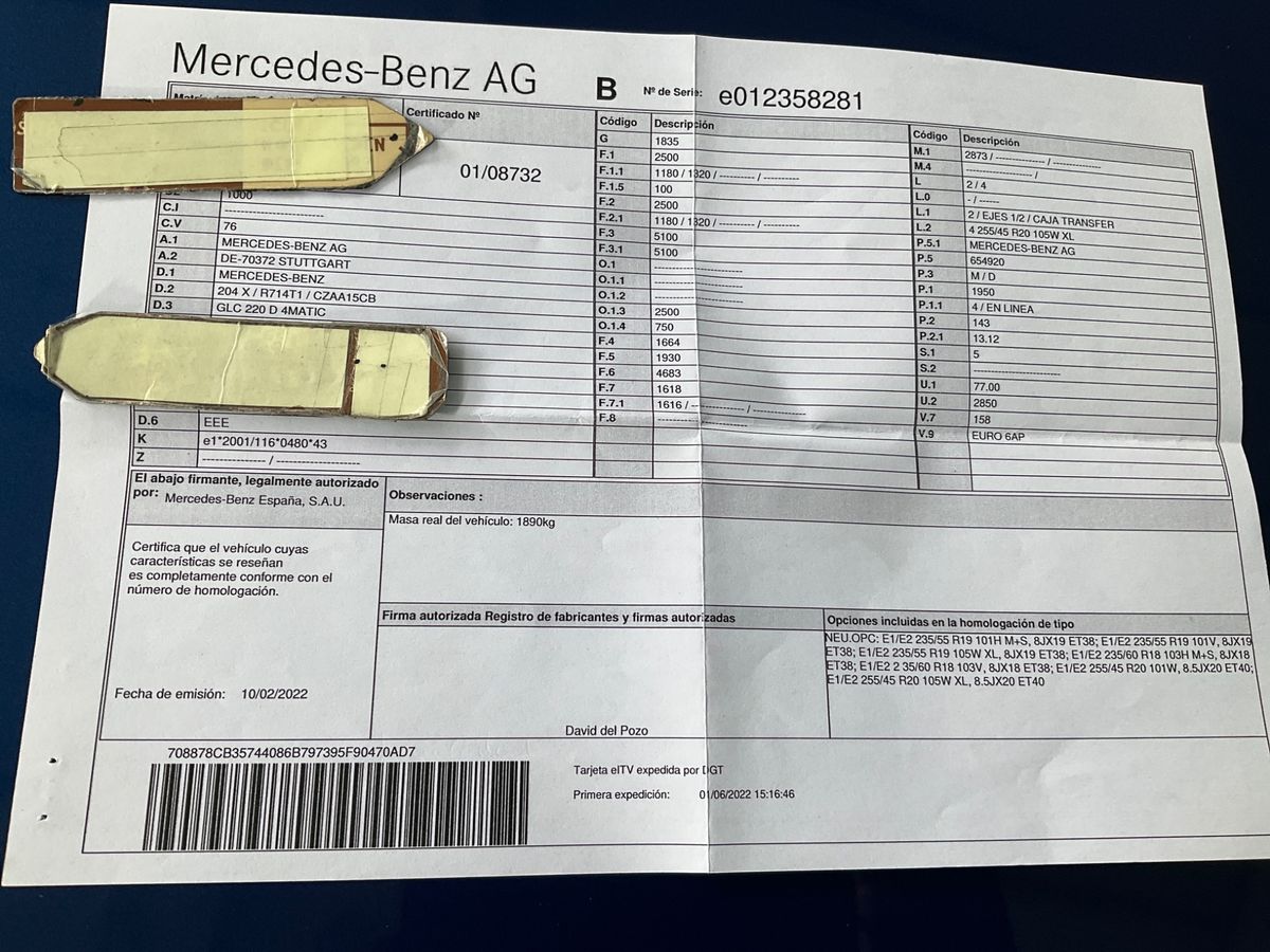 Mercedes-Benz GLC-Klasse GLC 220 d 4Matic AMG Line