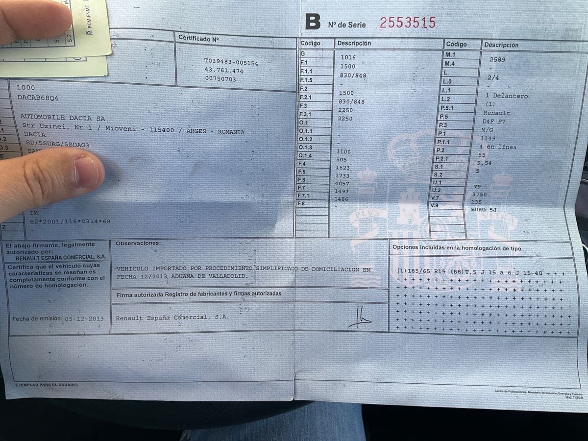 Dacia Sandero d'occasion