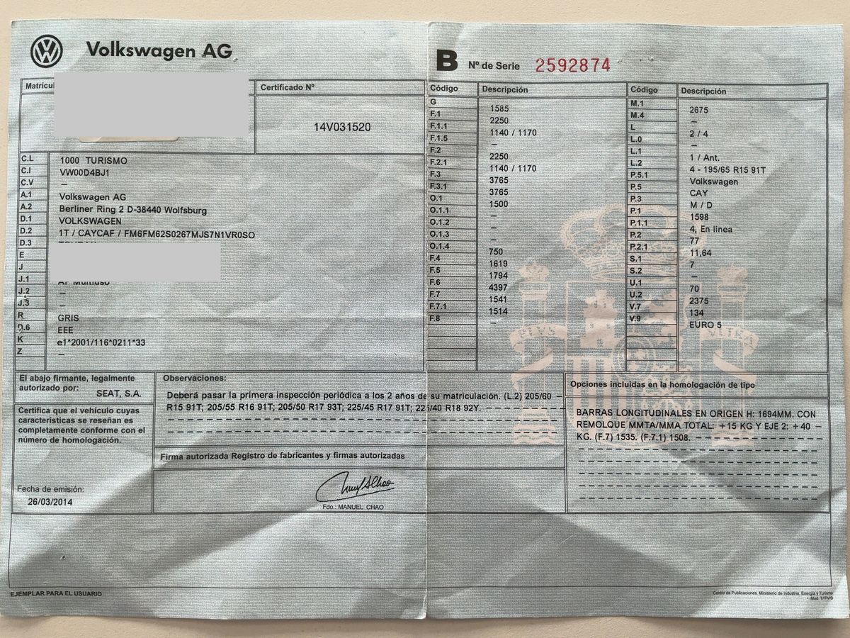 Volkswagen Touran d'occasion
