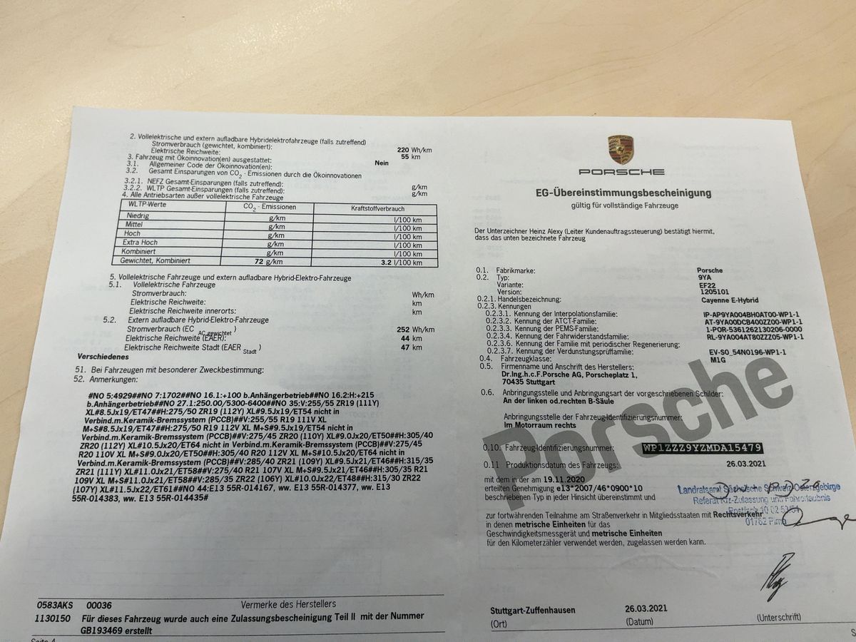 Porsche Cayenne d'occasion