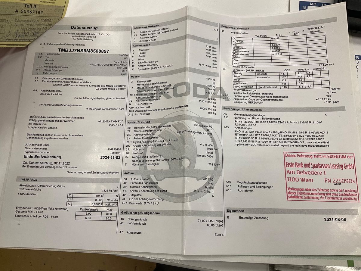Skoda Kodiaq d'occasion