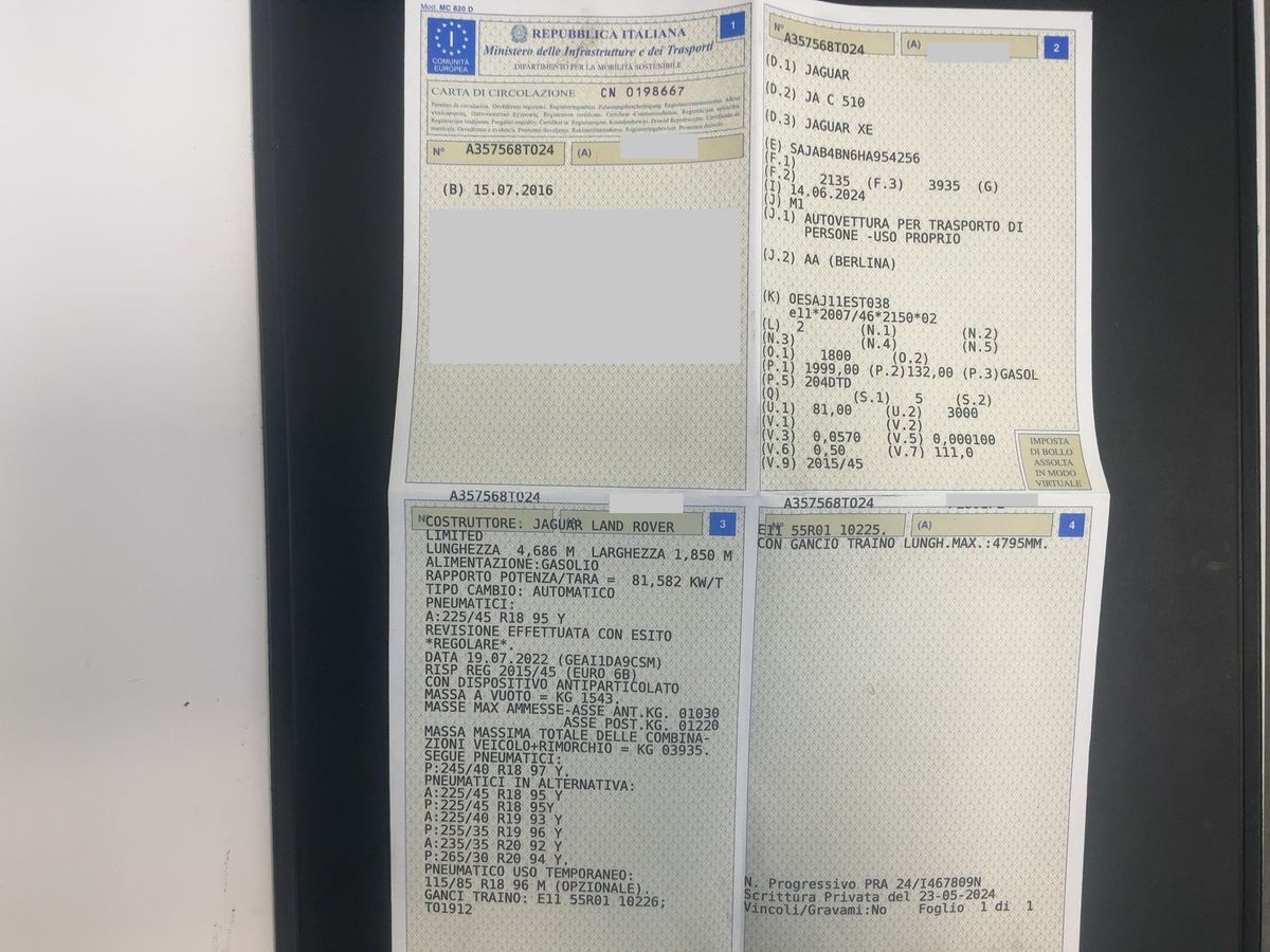 Jaguar XE d'occasion