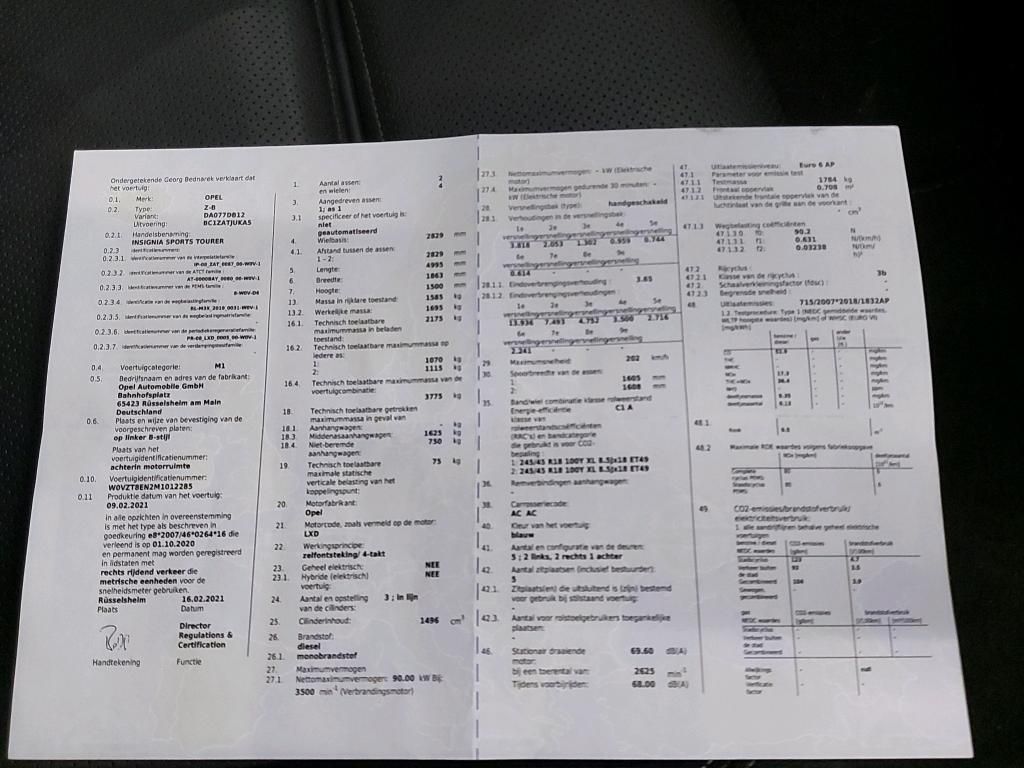 Opel Insignia d'occasion